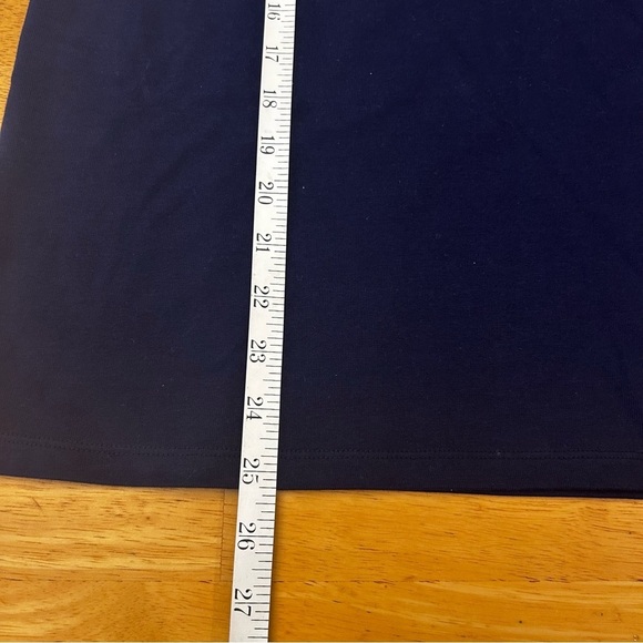 LAUREN RALPH LAUREN Navy Tie Sleeve Sailor Top - Picture 11 of 13